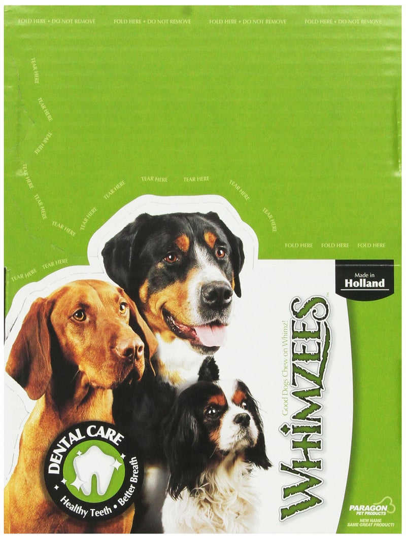 WHIMZEES PARAGON 154103 30-Count Box Whimzees Toothbrush Star for Pets, Large - Image 4